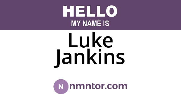 Luke Jankins