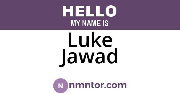 Luke Jawad