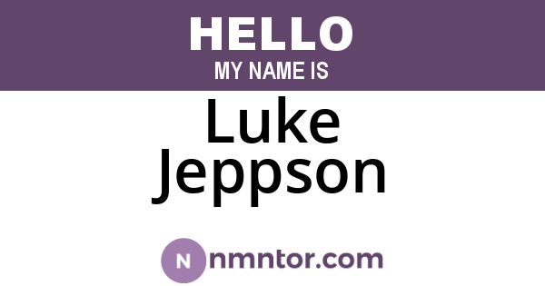 Luke Jeppson