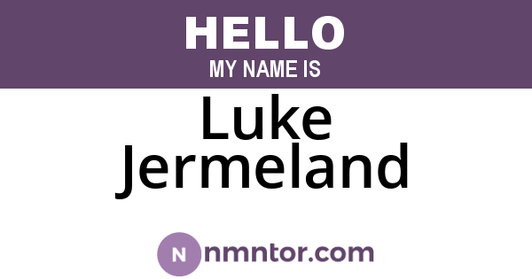 Luke Jermeland