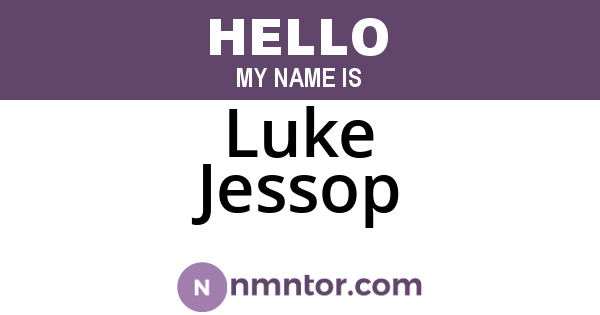 Luke Jessop