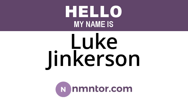 Luke Jinkerson
