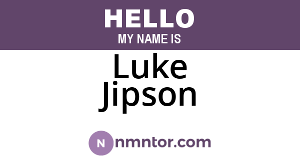 Luke Jipson