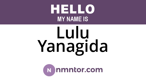 Lulu Yanagida