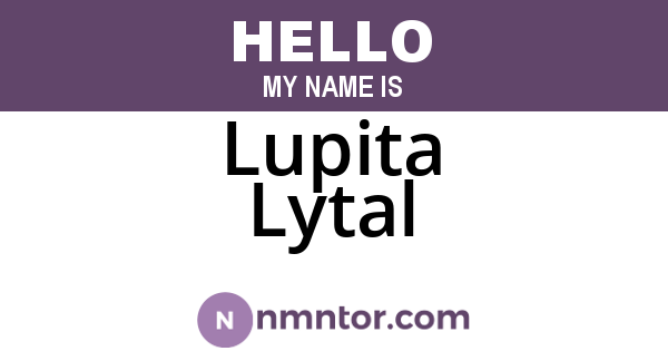Lupita Lytal