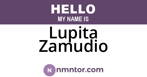 Lupita Zamudio