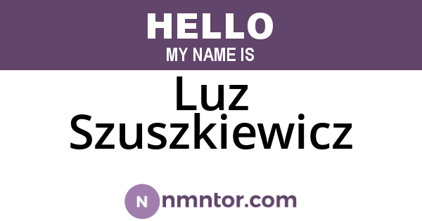 Luz Szuszkiewicz