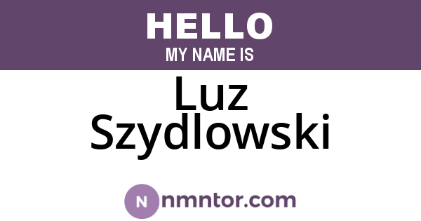 Luz Szydlowski