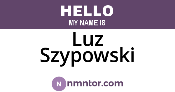 Luz Szypowski