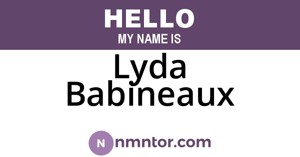 Lyda Babineaux