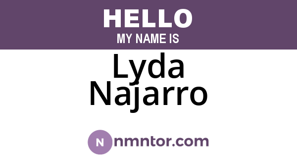Lyda Najarro