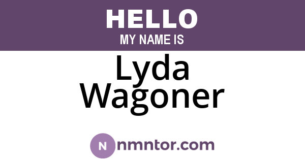 Lyda Wagoner