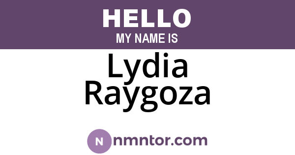 Lydia Raygoza