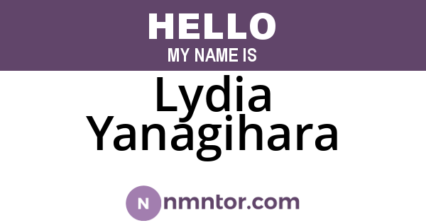 Lydia Yanagihara