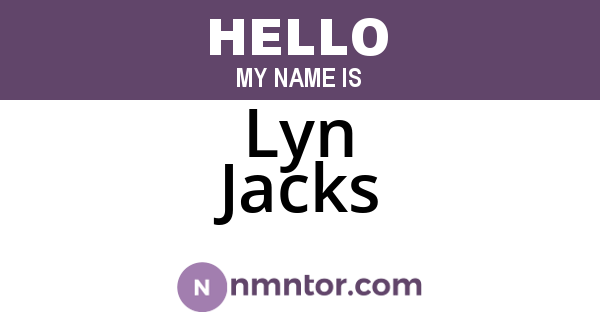 Lyn Jacks