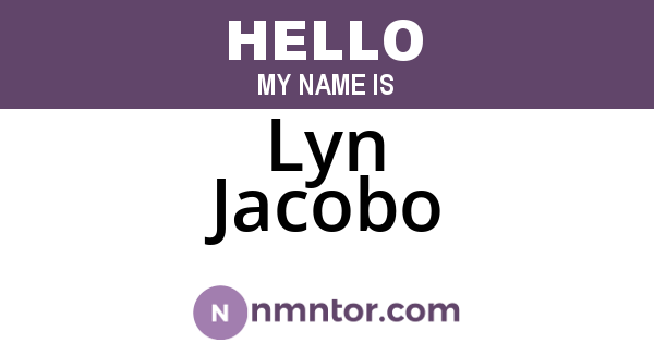 Lyn Jacobo