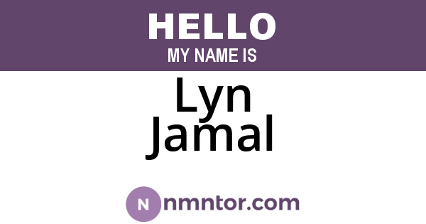 Lyn Jamal