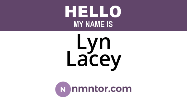 Lyn Lacey