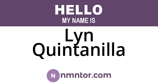Lyn Quintanilla