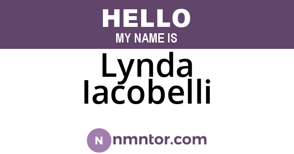 Lynda Iacobelli