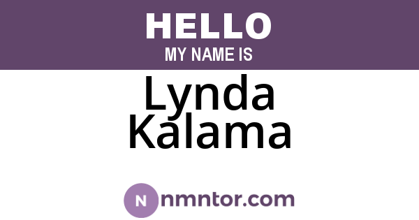 Lynda Kalama