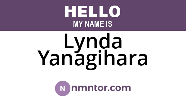 Lynda Yanagihara