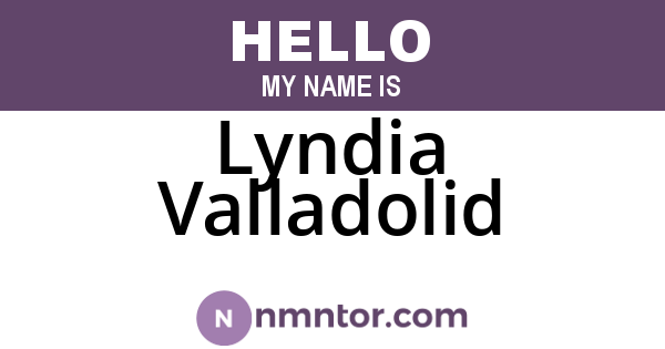 Lyndia Valladolid