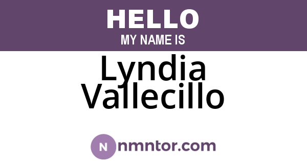 Lyndia Vallecillo