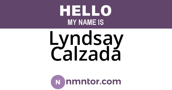 Lyndsay Calzada