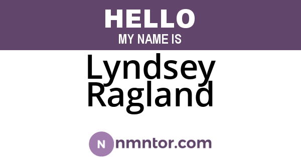 Lyndsey Ragland