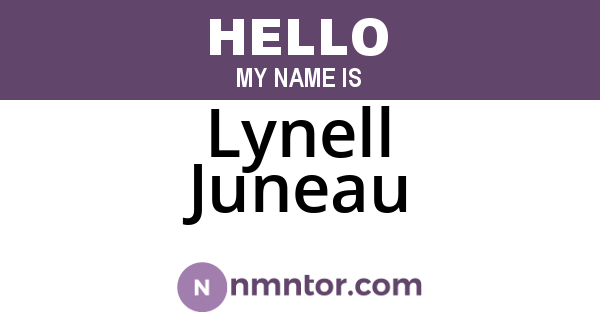 Lynell Juneau