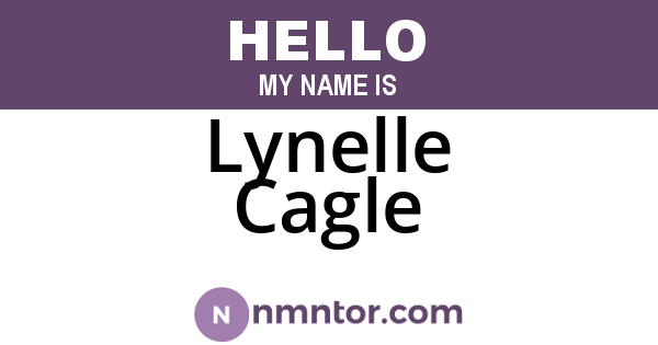 Lynelle Cagle
