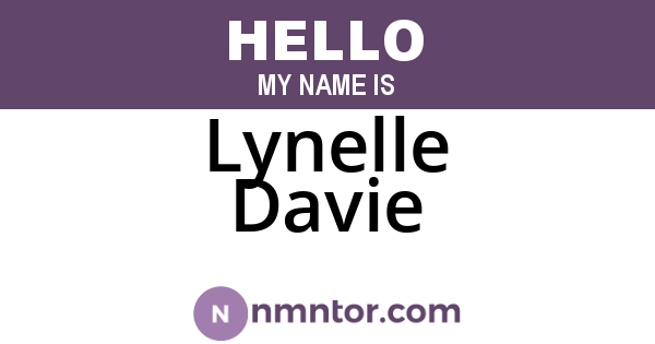Lynelle Davie