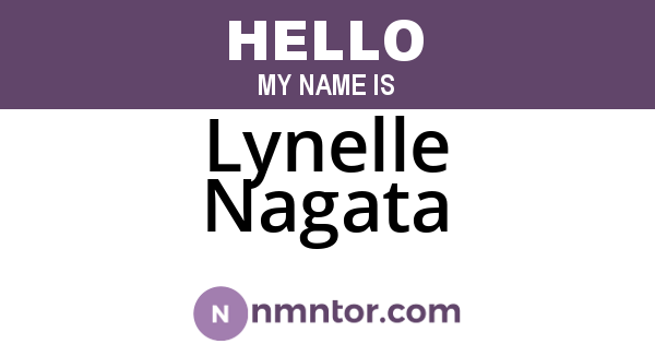 Lynelle Nagata