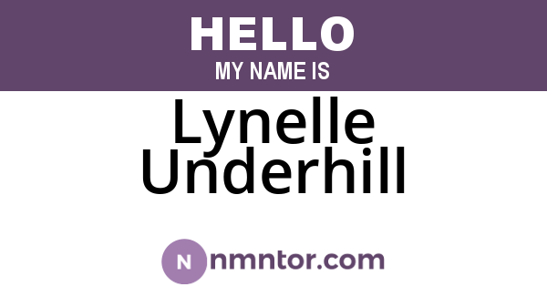 Lynelle Underhill