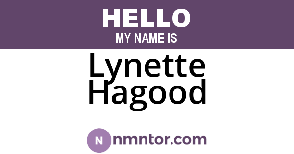 Lynette Hagood