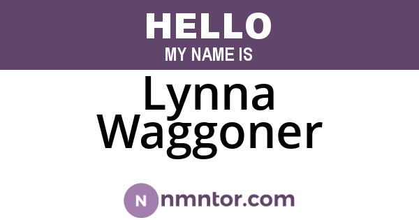 Lynna Waggoner