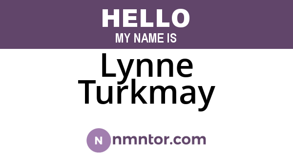 Lynne Turkmay