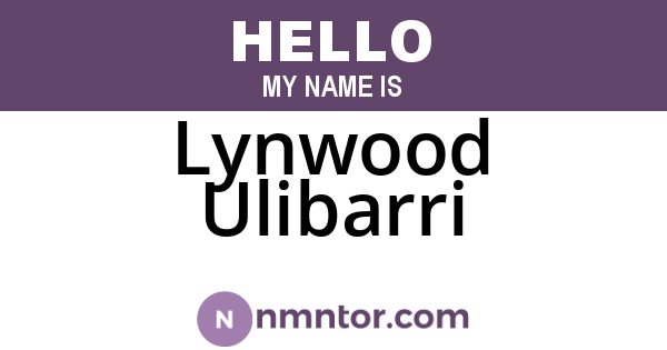 Lynwood Ulibarri