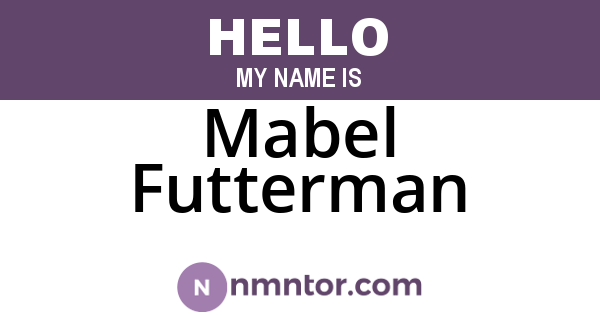 Mabel Futterman