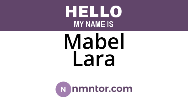 Mabel Lara
