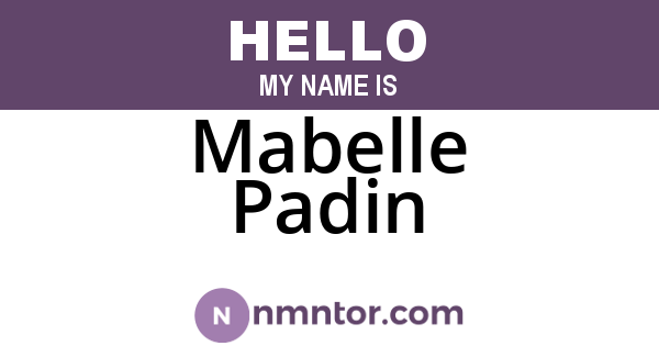 Mabelle Padin