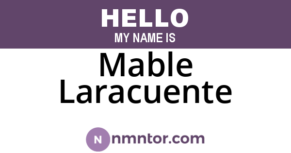 Mable Laracuente