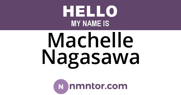 Machelle Nagasawa