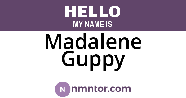 Madalene Guppy