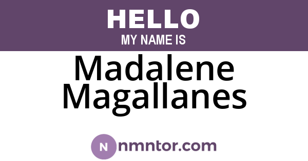 Madalene Magallanes