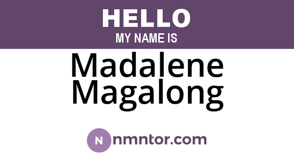 Madalene Magalong