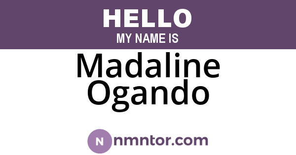 Madaline Ogando