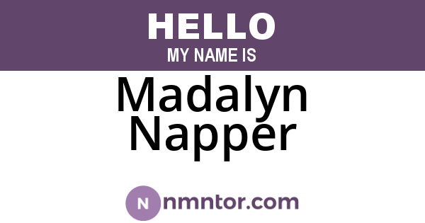Madalyn Napper