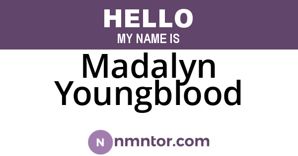 Madalyn Youngblood